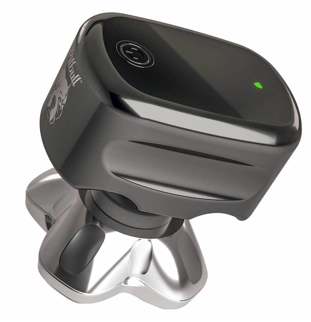 Skull Shaver Pitbull Silver PRO: Electric Head Shaver for Men, Wet