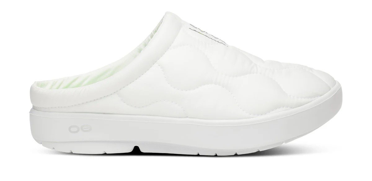 Oofos Women's Oocoozie Thermo Mule $119 MSRP White Size 9 | eBay