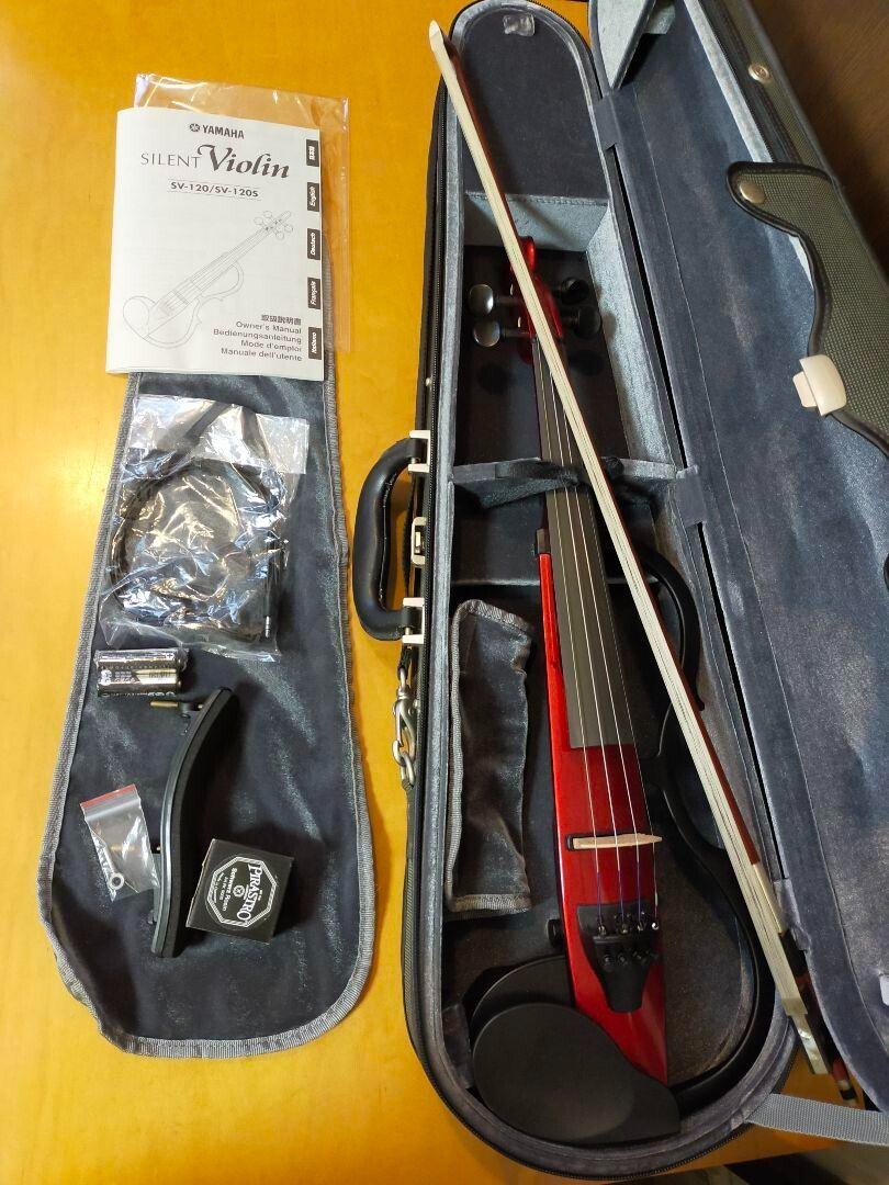 YAMAHA SV-120S Electric Silent Violin working Japan | eBay