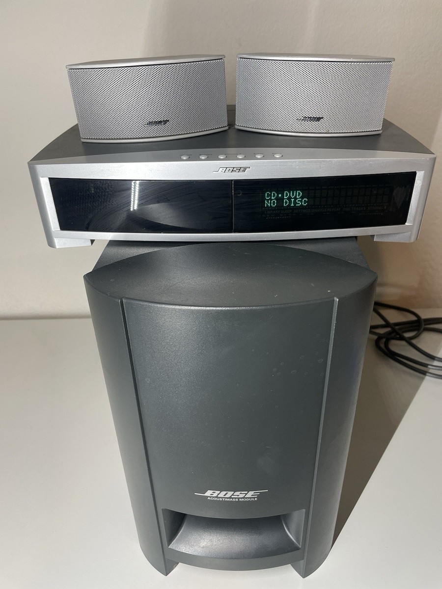 BOSE AV 3-2-1 II DVD/CD Media Center w/ Powered Speaker System AV3
