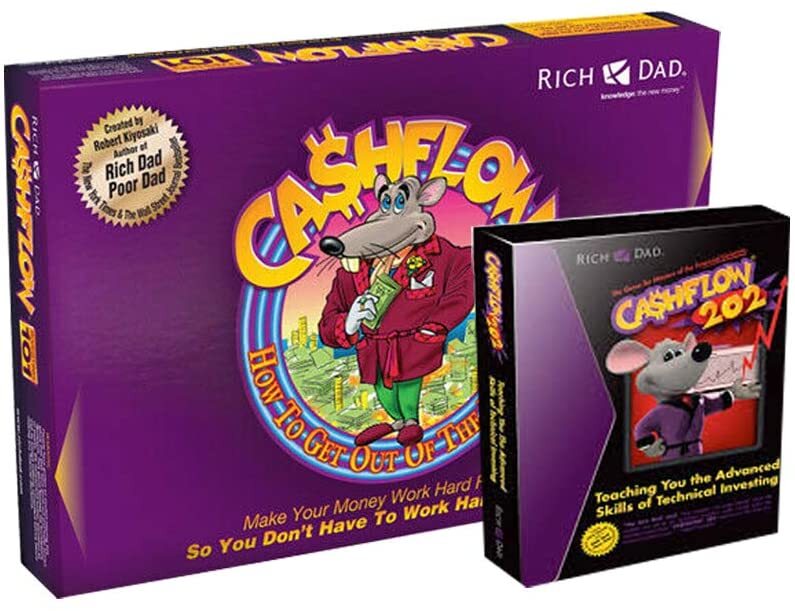 Cashflow 101 202 Board Game Rich Dad Poor Dad Robert Kiyosaki