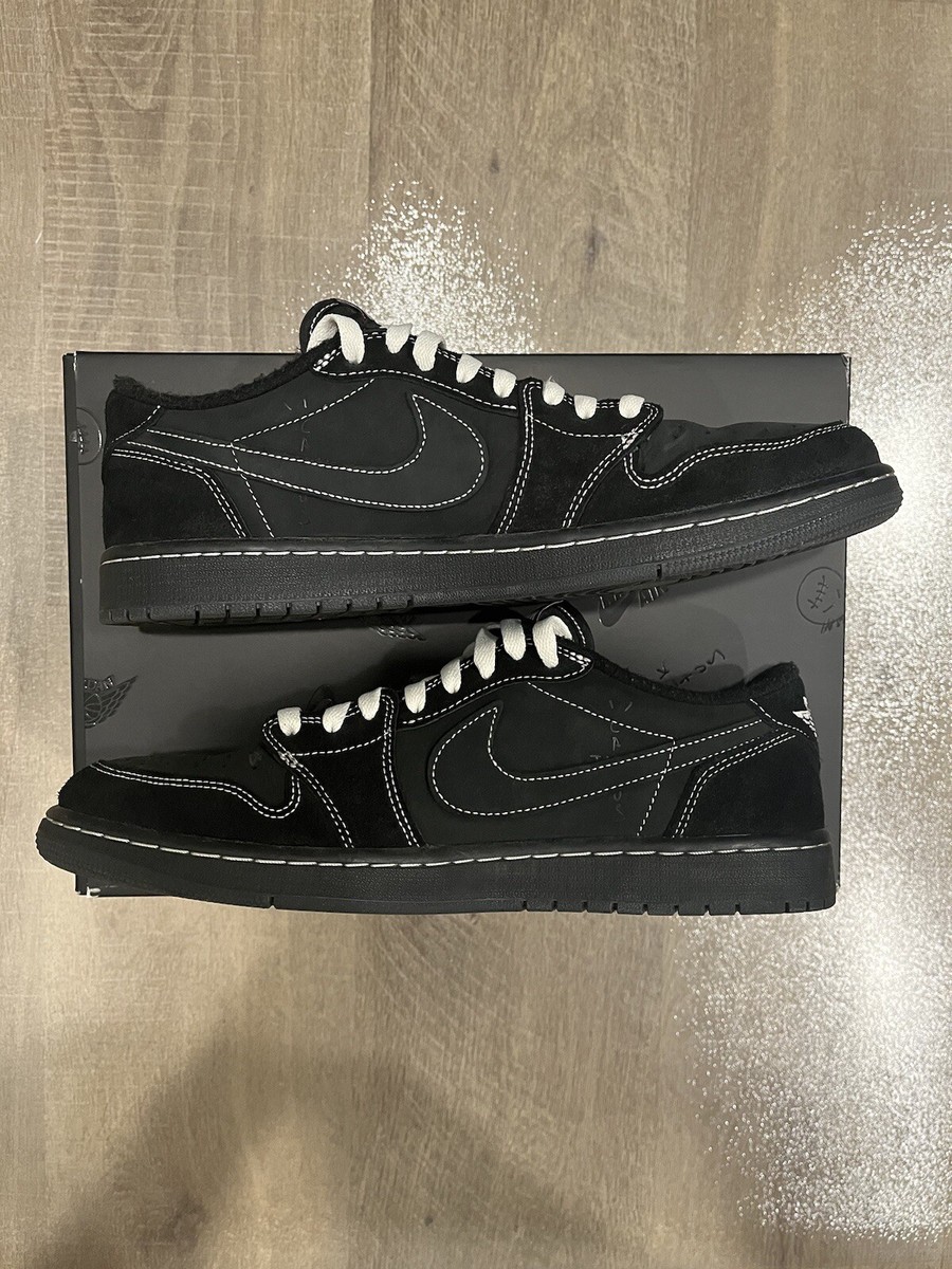 Size 11 - Jordan 1 Retro Low OG SP x Travis Scott Black Phantom | eBay