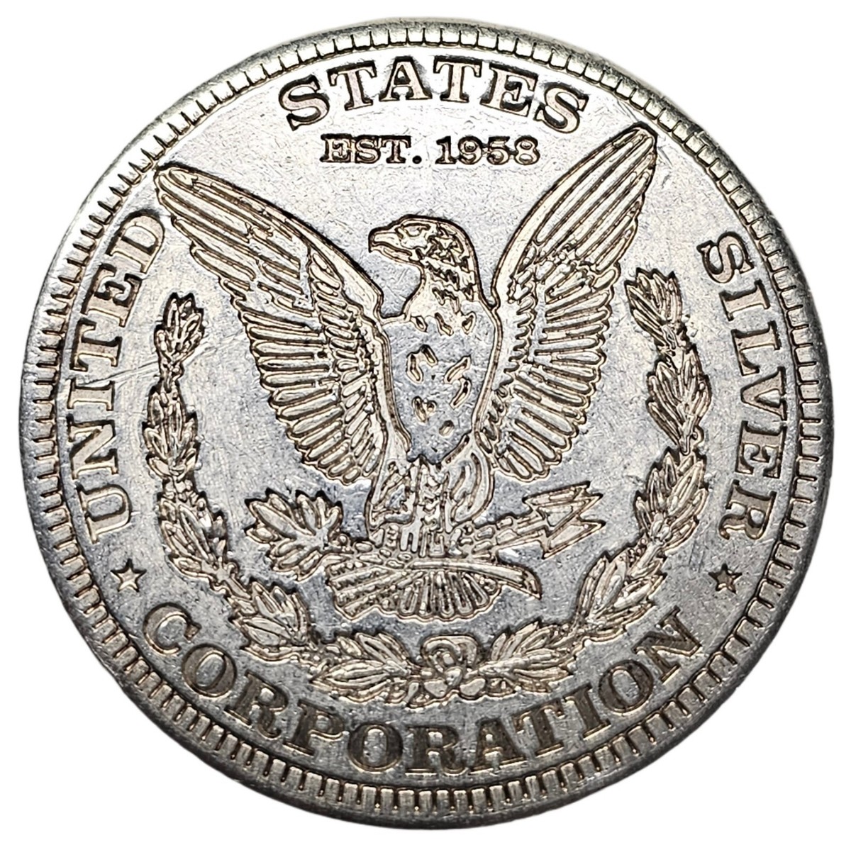 Rare 1974 U.S. Silver Corporation World Trade and Commerce 1 oz