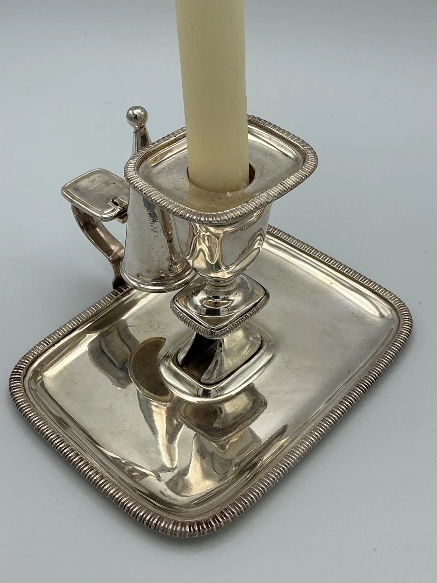 Sheffield Antique US Silver-Plated Candlesticks & Candelabras for