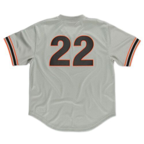 シャツ Mitchell&ness sam huffed New York giants シャツ