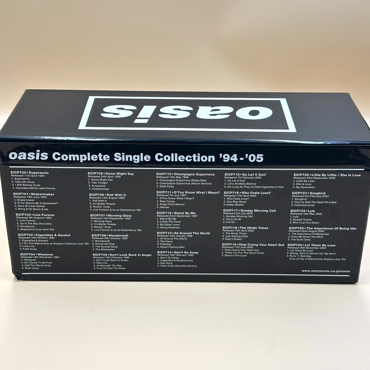 Oasis Complete Singles Collection 94-05 Limited Box Set 25 CD