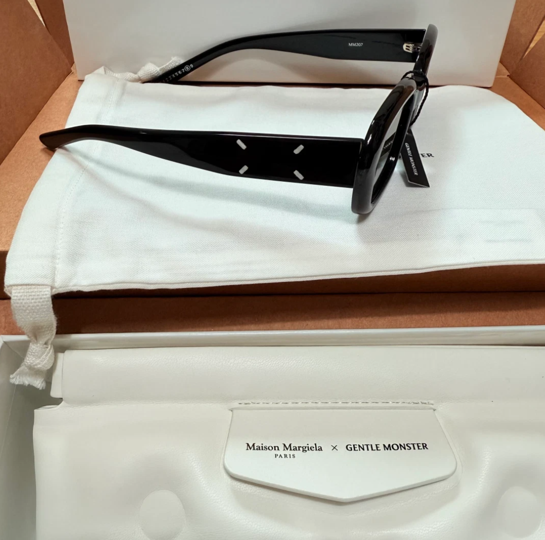 Gentle Monster x Maison Margiela MM207 Black Gray / 100% Authentic