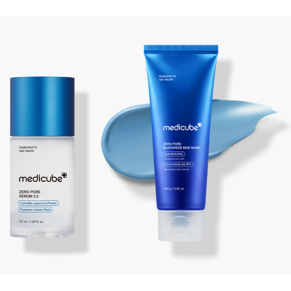 Medicube Zero Pore Blackhead Mud Mask Clay & Zero Pore One day