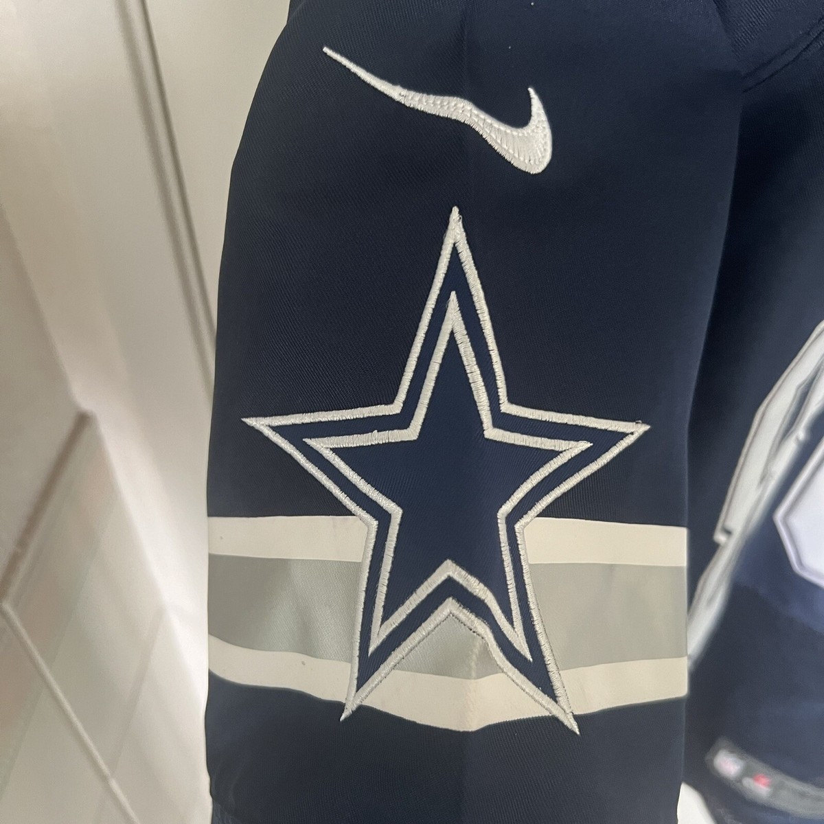 Dez Bryant Nike Jersey Blue #88 On Field NFL Dallas Cowboys Mens