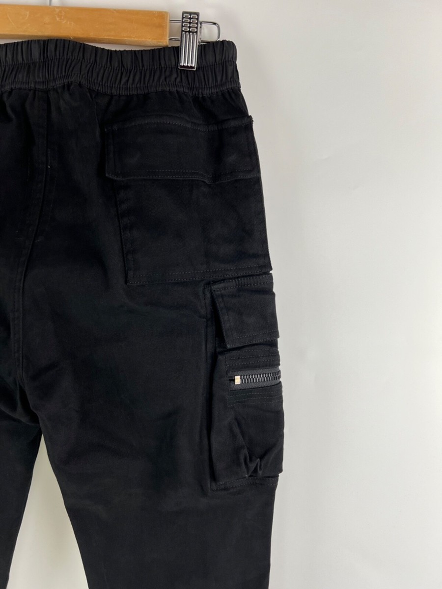 Rick Owens F/W 17 Glitter Cargo Pants Black Size IT50 | eBay