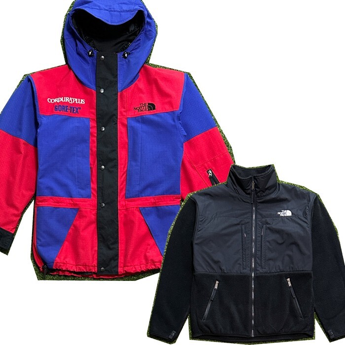 90s vintage the north face CORDURA PLUS original set GORETEX size