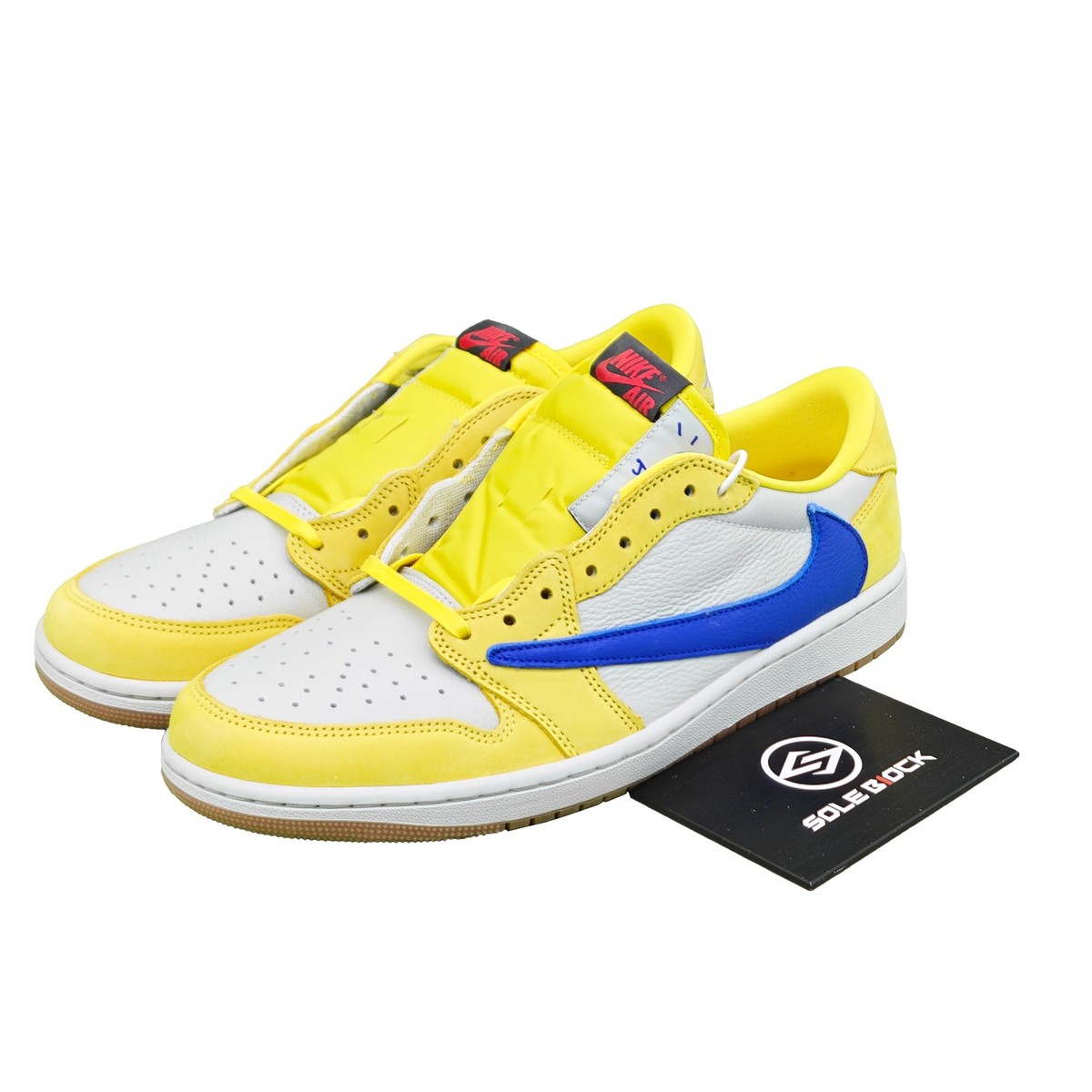 Travis Scott x Air Jordan 1 Low OG Canary JordanⅠ×TS AJ1×TS