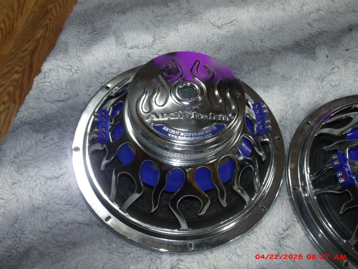 Pair(2) Audiobahn Flame Edition 12