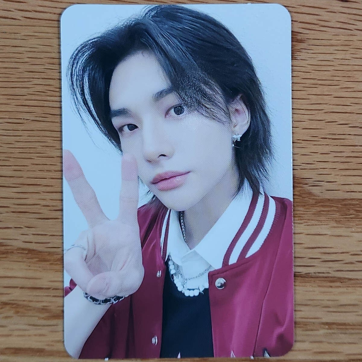 Hyunjin Official Soundwave 3rd Lucky Draw Photocard Stray Kids 5