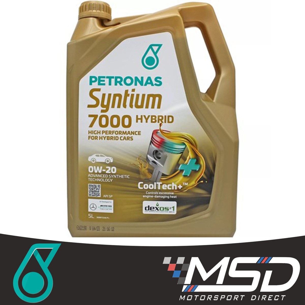 PETRONAS Syntium 7000 Hybrid 0W-20 0W20 Fully Synthetic Engine Oil