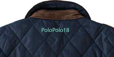 New $365 Polo Ralph Lauren Women Equestrian Barn Quilt Jacket