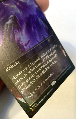 MTG Torment of Hailfire RAINBOW FOIL Secret Lair Drop 9992 NM | eBay