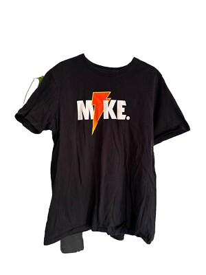 Nike Jordan Like Mike Gatorade Mens T-Shirt Medium Size M Black