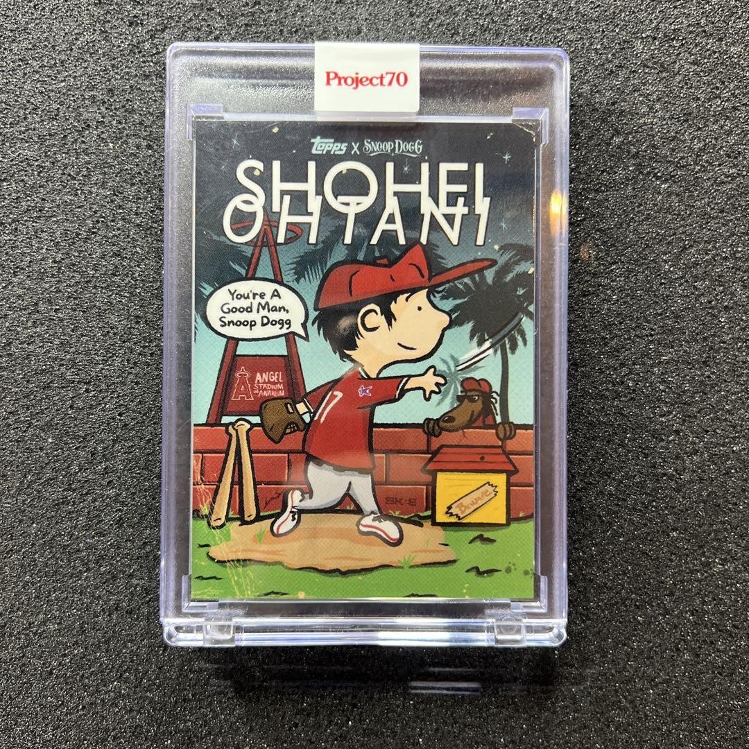 大谷選手 Shohei Ohtani Project70 Snoop Dogg Shohei Otani x Snoop