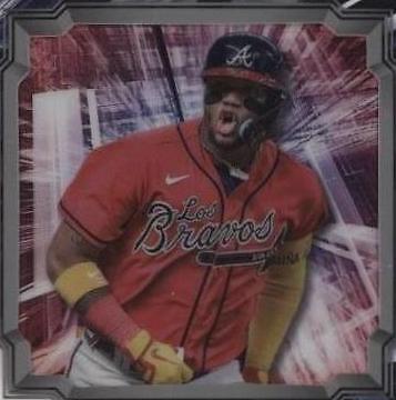 2023 Topps Stadium Club Ronald Acuna Jr. Beam Team Black Parallel
