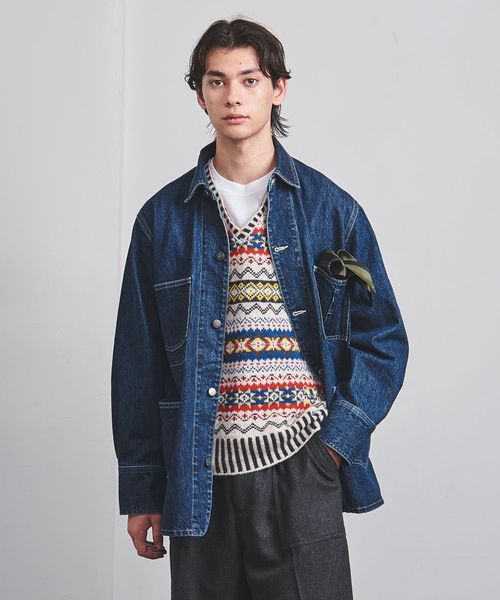 UNITED ARROWS】【別注】＜CONES BOSS＞ ストーンウォッシュ デニム