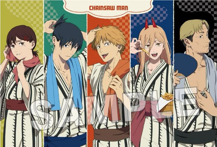 TVアニメ『チェンソーマン』×極楽湯・RAKU SPA(らくスパ)