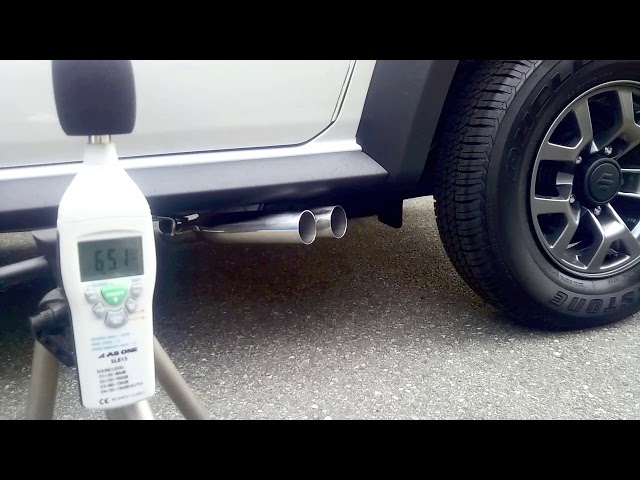 WirusWin】スズキ ジムニーシエラ（JB74）用サイドマフラー - YouTube