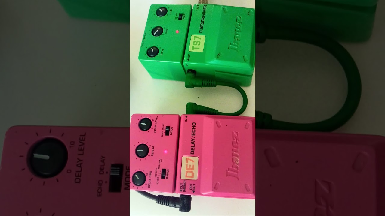 Ibanez DE7 Stereo Delay/Echo | Effects Database