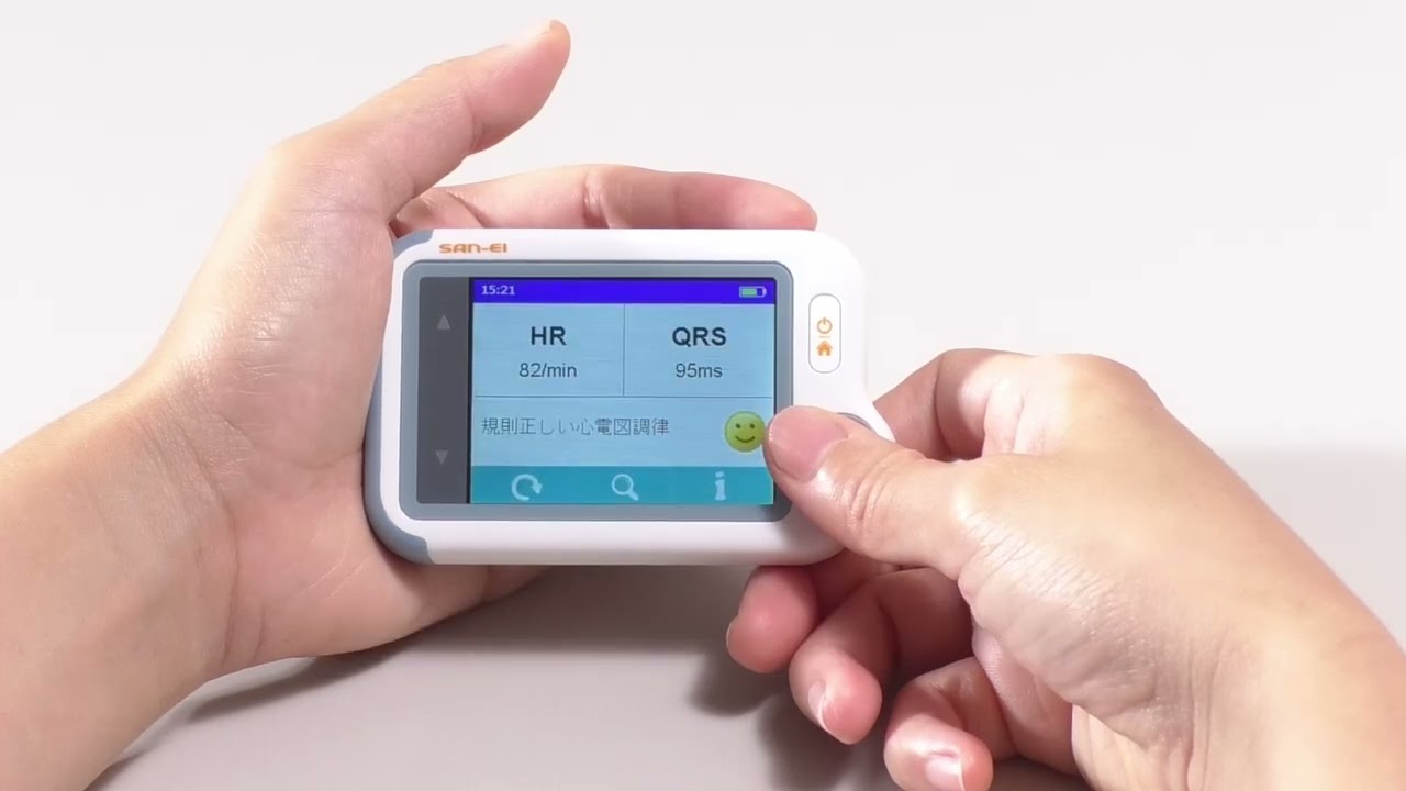 チェックミーECG アドバンス ECGレコーダ - YouTube