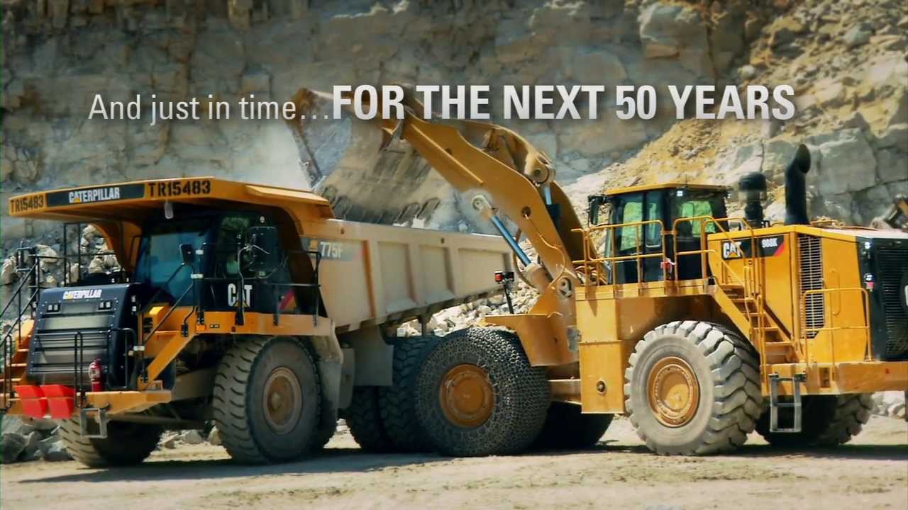 The Cat® 988K Wheel Loader — a 50 Year Legacy - YouTube