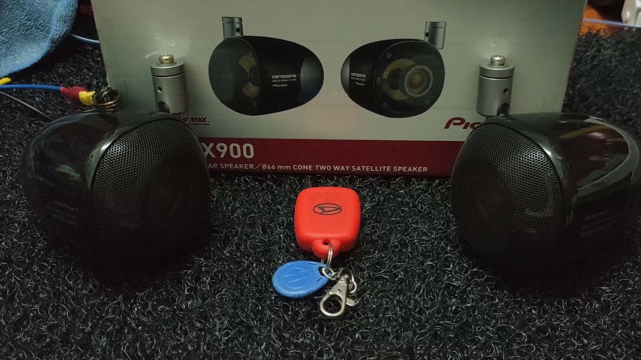 Carrozzeria satellite speaker TS-STX900 2way😎 100watt - YouTube