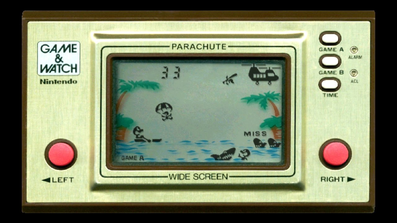 Parachute Game & Watch Nintendo Retrogaming Video Games Let's Play