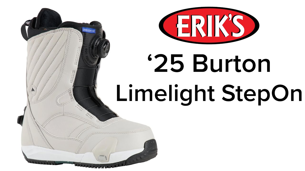 2025 Burton Limelight Women's Step On Snowboard Boots - YouTube