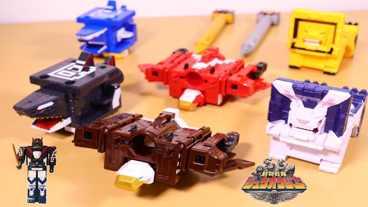 Power Rangers Animai force】韓国版 ABC DXタイタンキング ジュウオウ