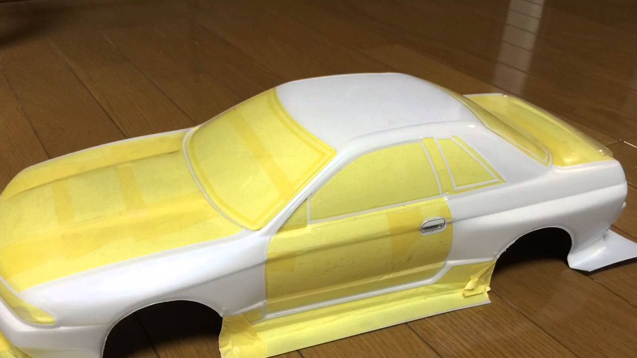 RC Drift Body Build】「TAMIYA NISSAN BNR32 GT-R nismo」Carbon