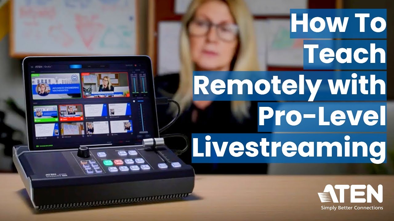 StreamLIVE™ HD ポータブルライブストリーミングAVミキサー