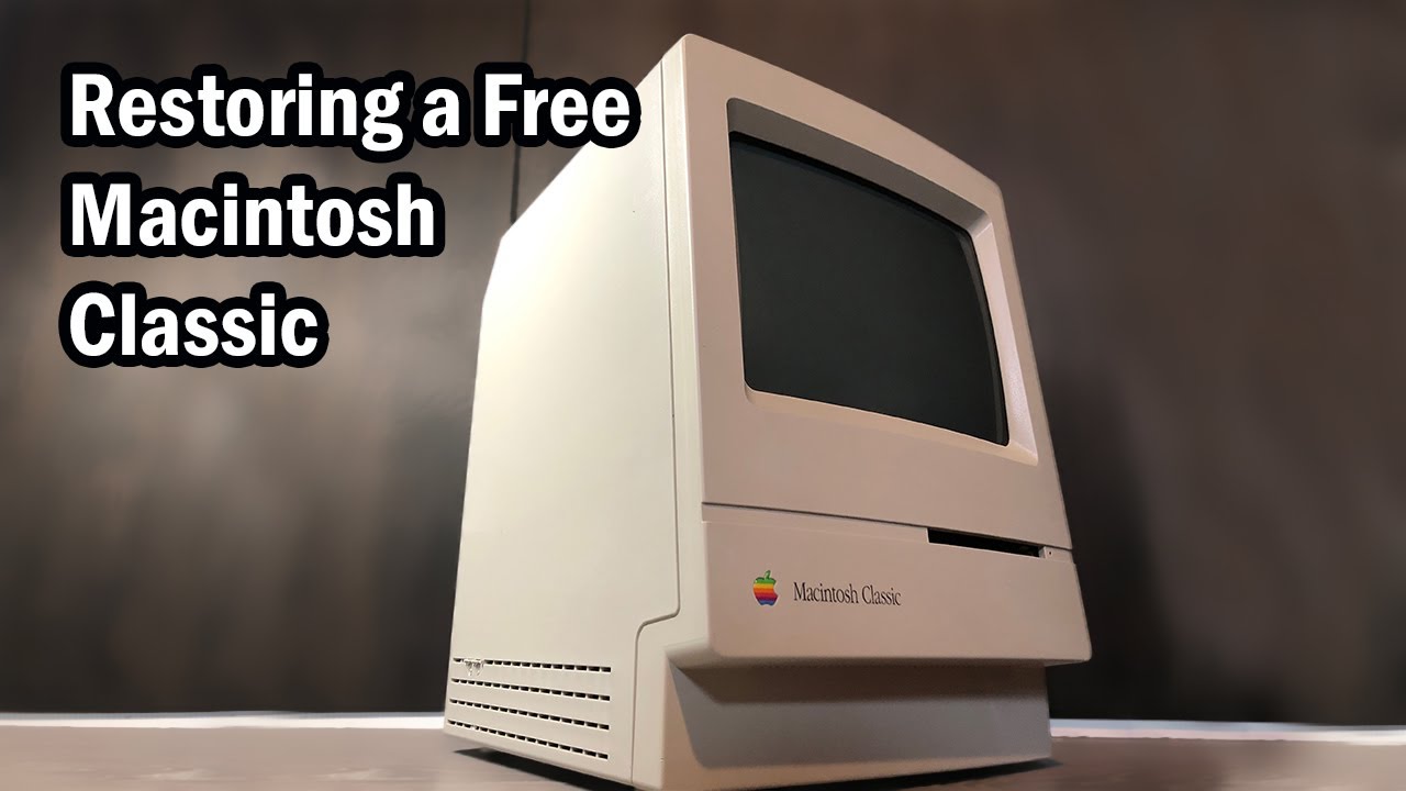 Recapping a Macintosh Quadra 840AV [LIVE] - YouTube