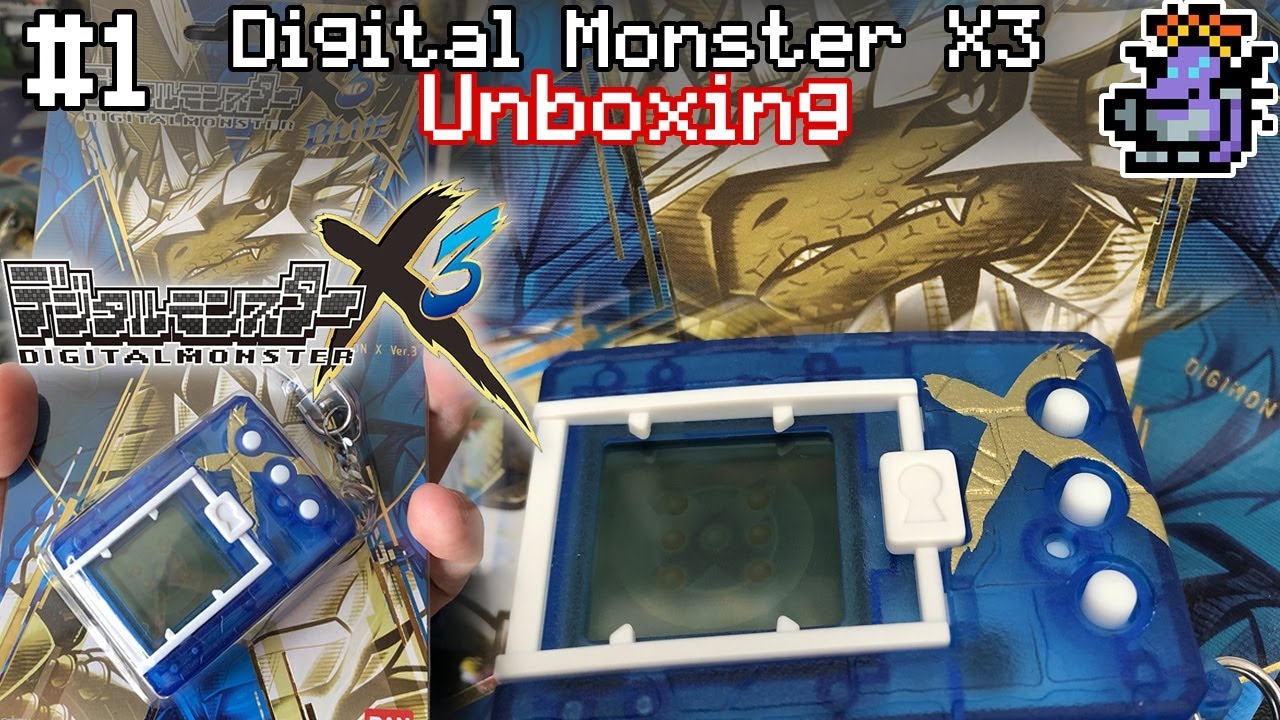 Digital Monster X3 UNBOXING! (DMX3, Day 1) #Digimon - YouTube