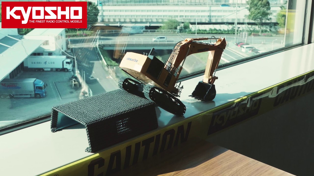 KYOSHO KOMATSU PC1250-8（HG） - YouTube