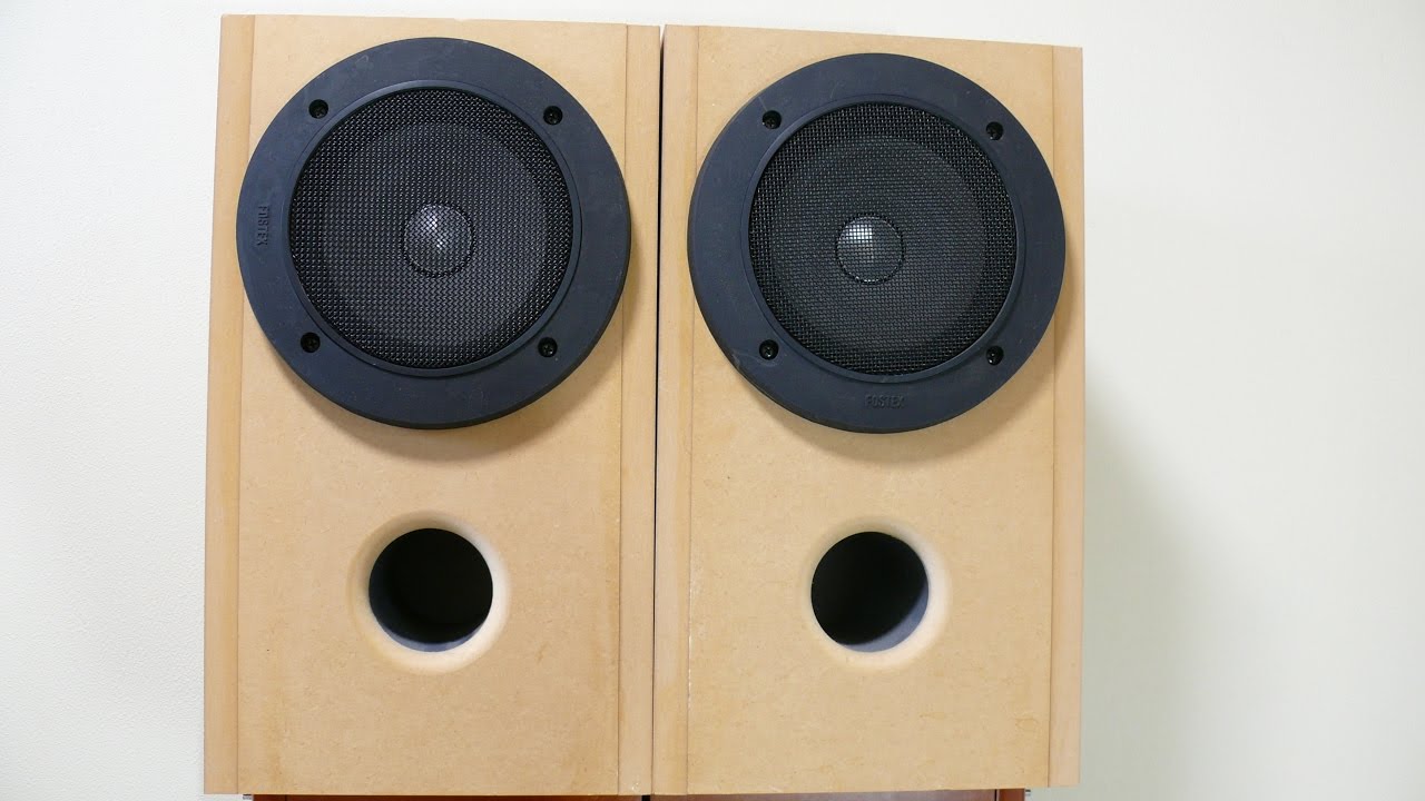Fostex FF165WK フルレンジスピーカー & 美音堂工房製box ♪ Bossa