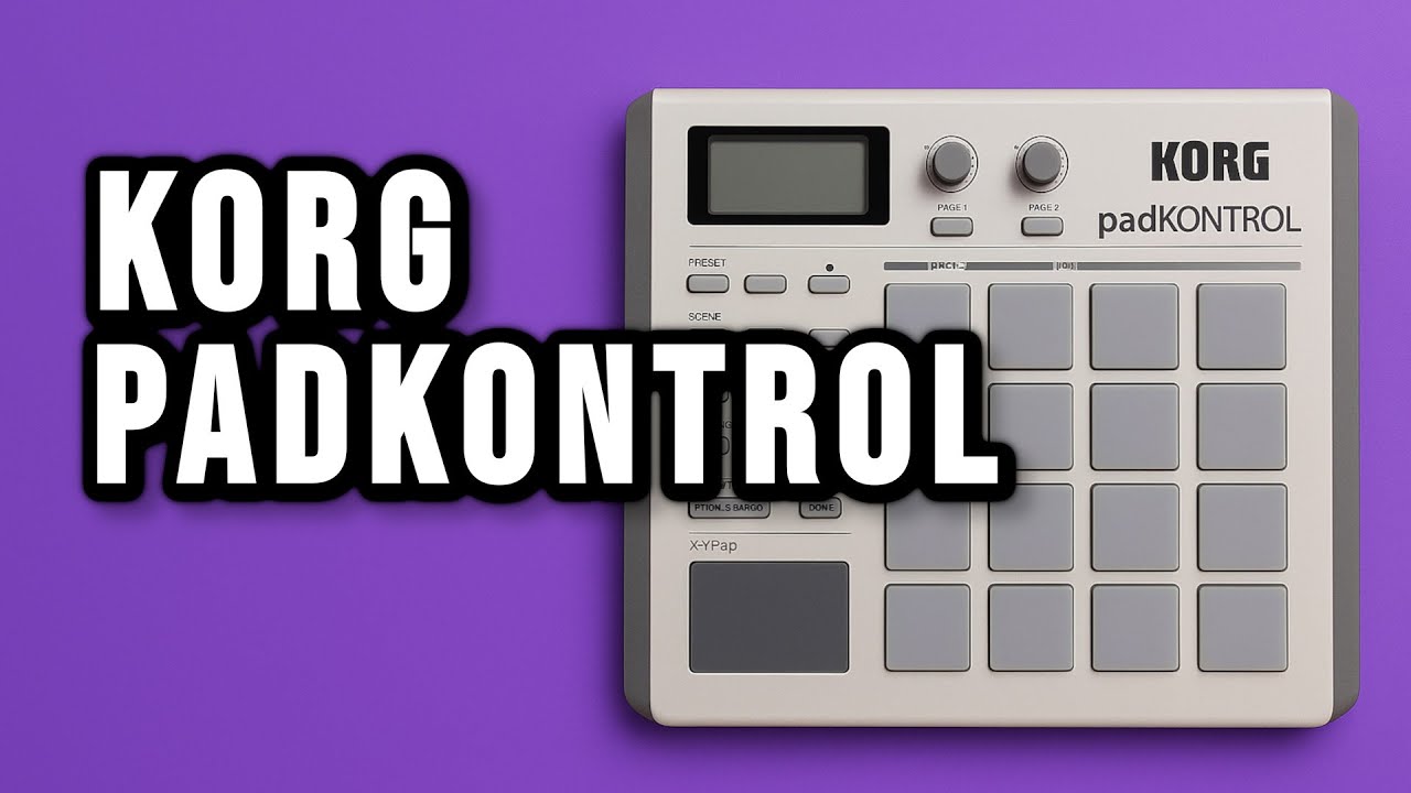 Korg PadKONTROL overview - YouTube