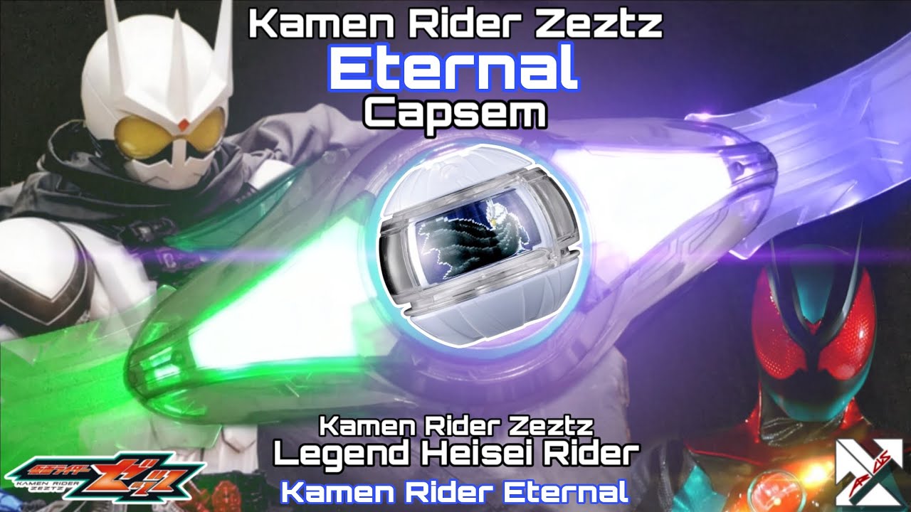 ZEZTZ | ETERNAL CAPSEM LEGEND HEISEI RIDER (HENSHIN SOUND) - KAMEN