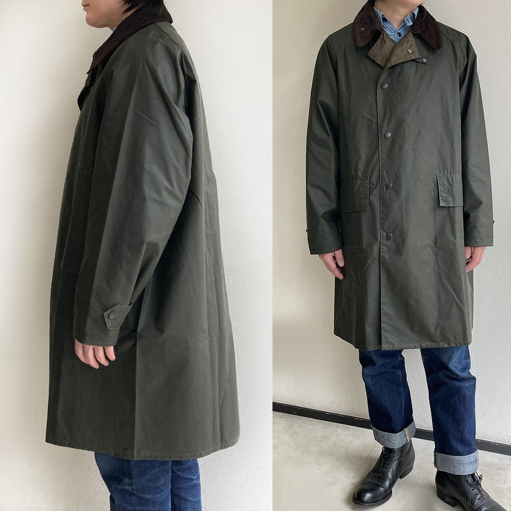 BARBOUR #KAPTAINSUNSHINE 3/4レングスコートを実際に着てみた感想