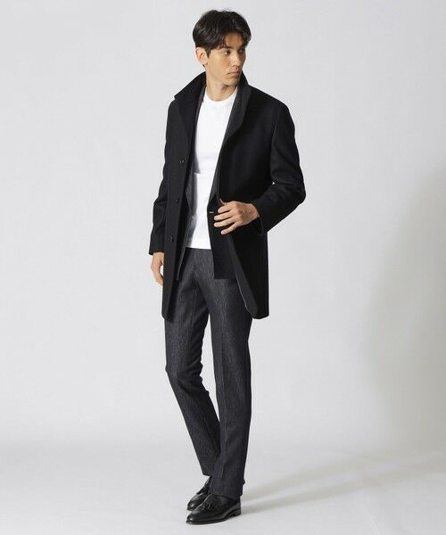 HOUSTON】カシミヤ混スタンドカラーコート （その他アウター）｜Paul