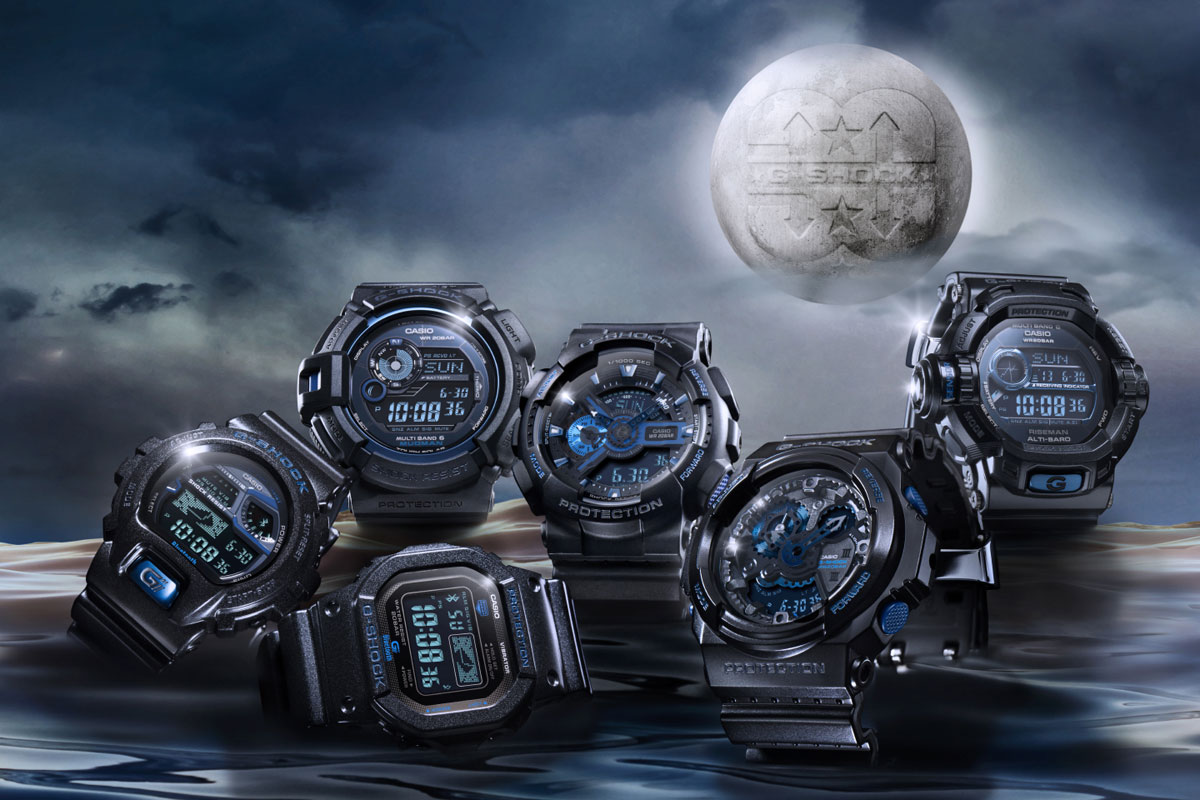 G-SHOCK30周年モデル第2弾「Initial Blue」、”マッドマン”など6モデル