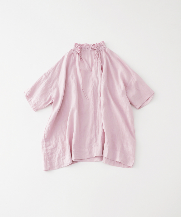 PICK UP 】LINEN FRILL NECK TUNIC | ONLINE SHOP | nest Robe Shop