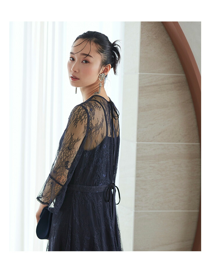 4wayマルチレースワンピース「U1127」-RUIRUE BOUTIQUE