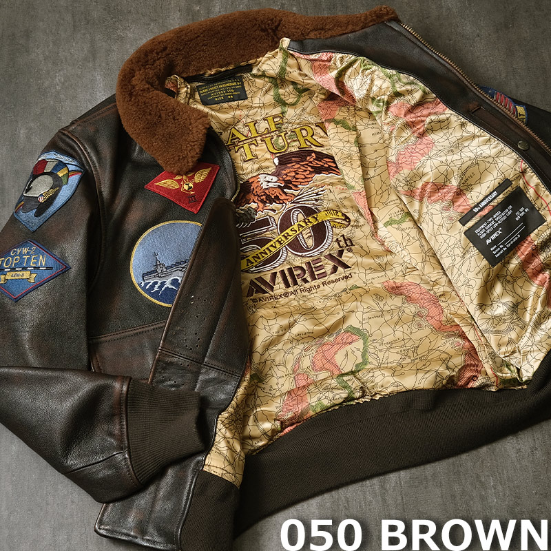 楽天市場】AVIREX アビレックス #7835950008 50th Anniversary G-1