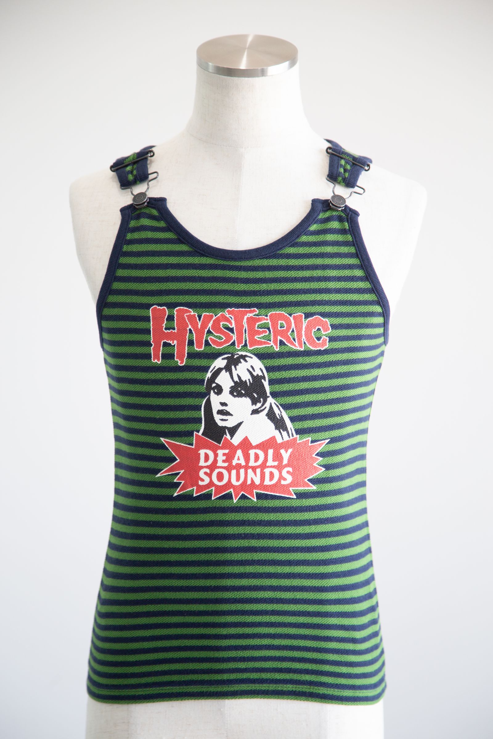 HYSTERIC GLAMOUR スタッズタンクトップ ブラック HYSTERIC GLAMOUR