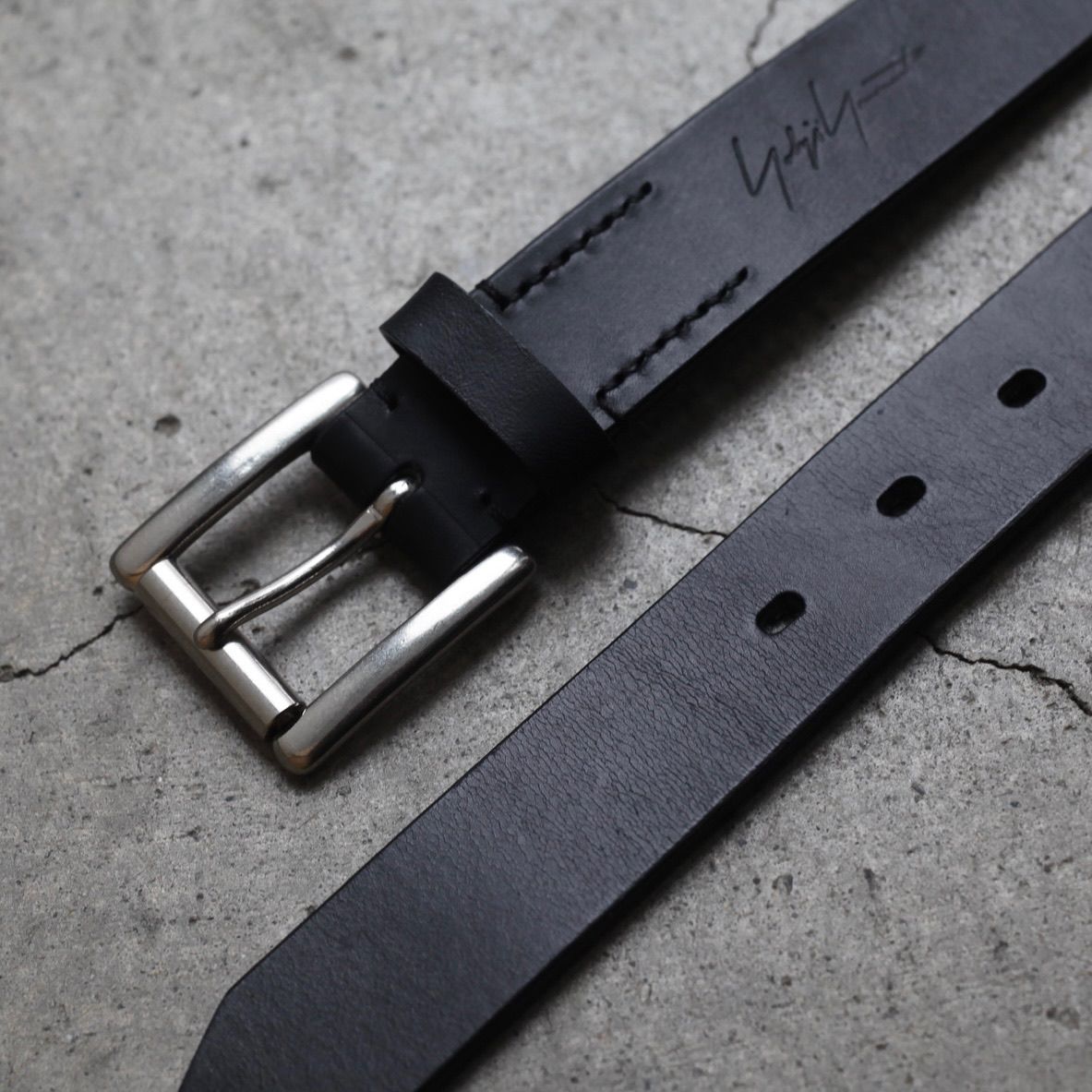 Yohji Yamamoto - 【再販売通知受付可能】30mmプレーンベルト